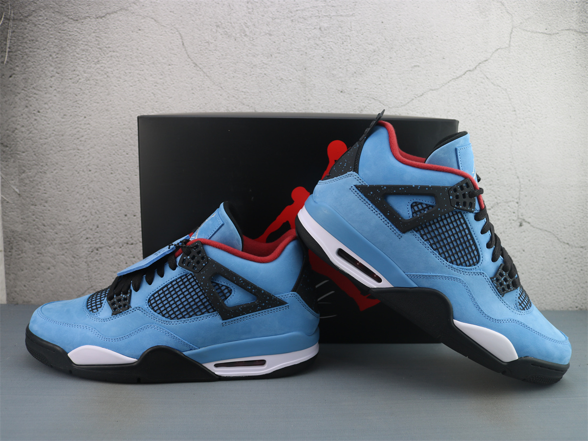 GX Batch Air Jordan 4 Retro Travis Scott Cactus Jack 308497-406